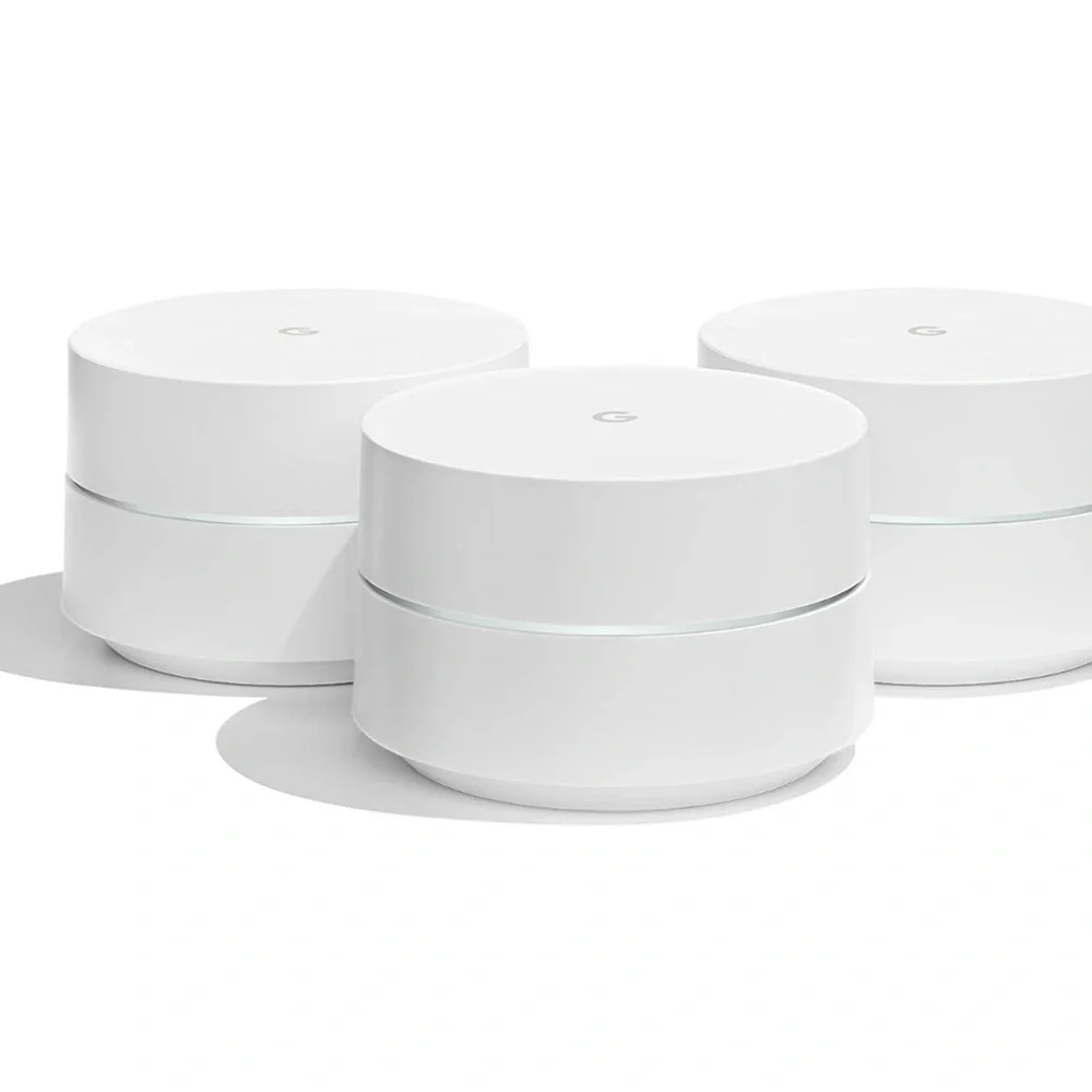 Google WiFi system, 3-Pack - Router Replace for Whole Home (NLS-1304-25),White